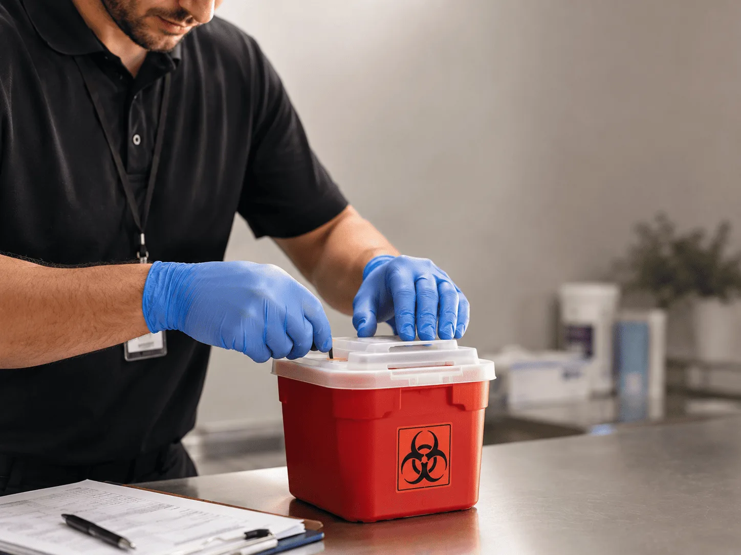 Why choose Sharps Waste Disposal in Mountainburg, AR